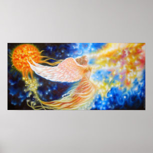 Poster Envolée Flamboyante