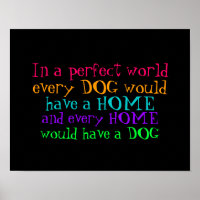 poster every home should have a dog