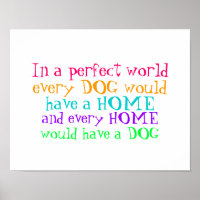 poster every home should have a dog