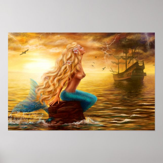 Poster Fantasy mermaid (Front)