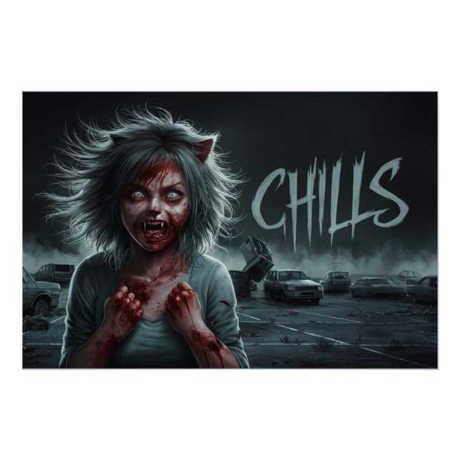 Poster Femme Chat 07 (Front)