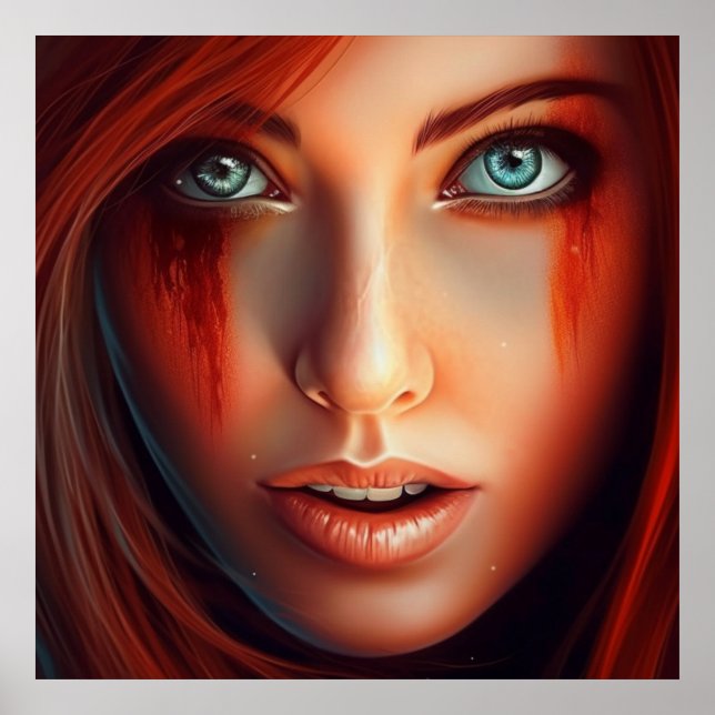 Poster Fille Super-Héros (Front)