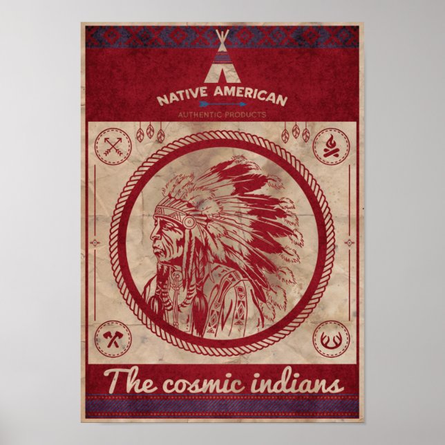 poster film "indians" (Front)