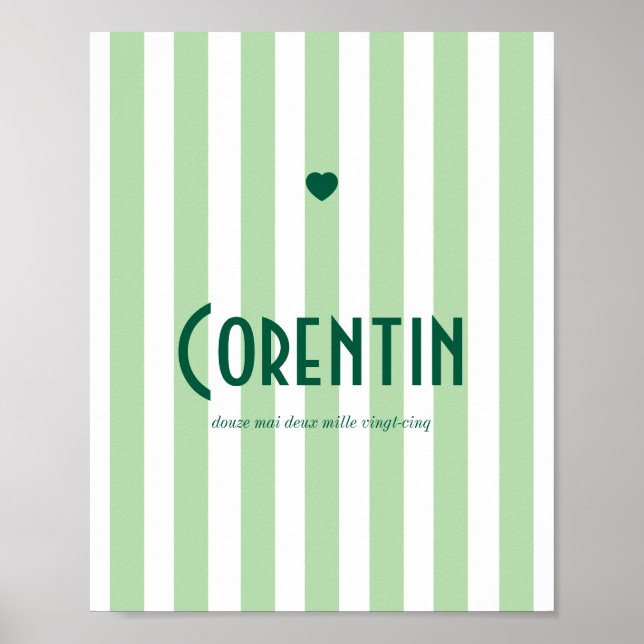 Poster first name riviera green (Front)