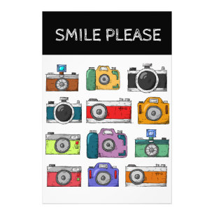 Poster for camera enthusiast, photographer