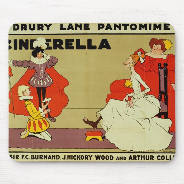 Poster for 'Cinderella' Mouse Mat (Front)