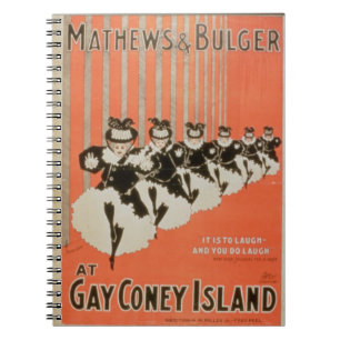 Poster for 'Mathews & Bulger' at Gay Coney Island Notebook