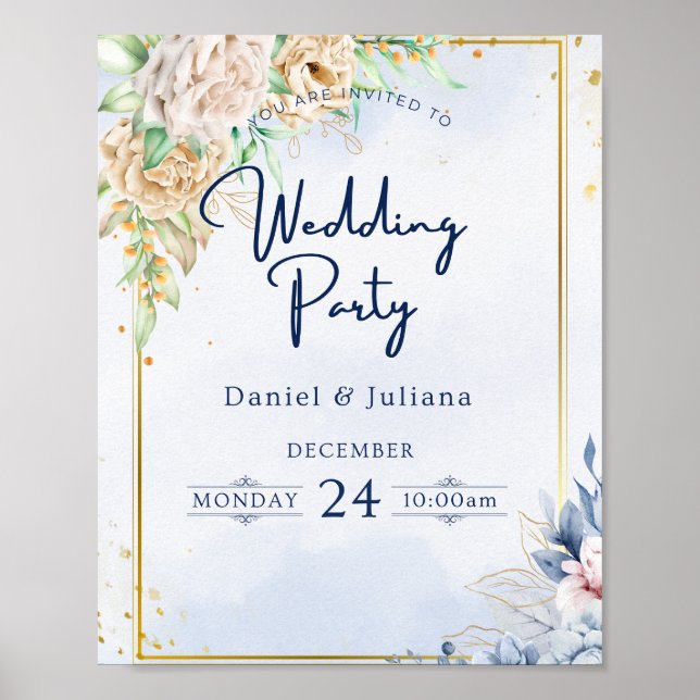 Poster for party (Front)