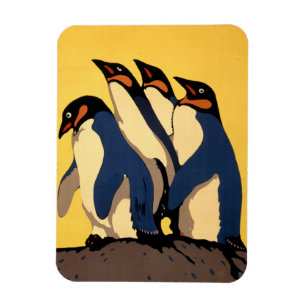 Poster For Subway Transportation To The London Zoo Magnet