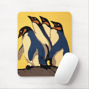 Poster For Subway Transportation To The London Zoo Mouse Mat