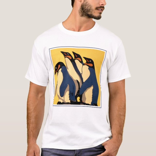 Poster For Subway Transportation To The London Zoo T-Shirt (Front)
