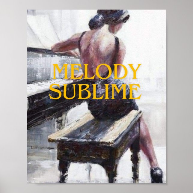 Poster For The Musically Inclined (Front)