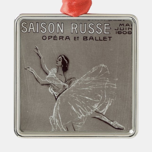 Poster for the 'Saison Russe' Metal Tree Decoration (Front)
