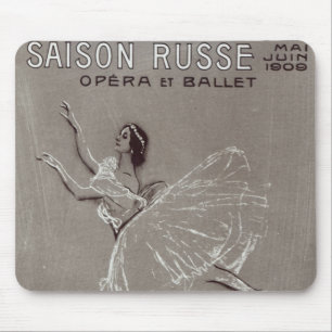 Poster for the 'Saison Russe' Mouse Mat