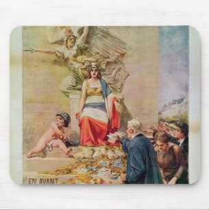Poster for the Second Loan for National Defence Mouse Mat