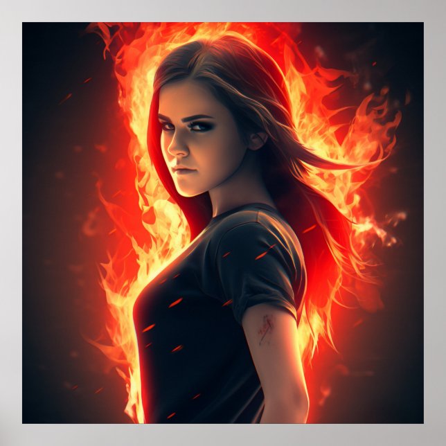 Poster Girl Super-Heroes (Front)