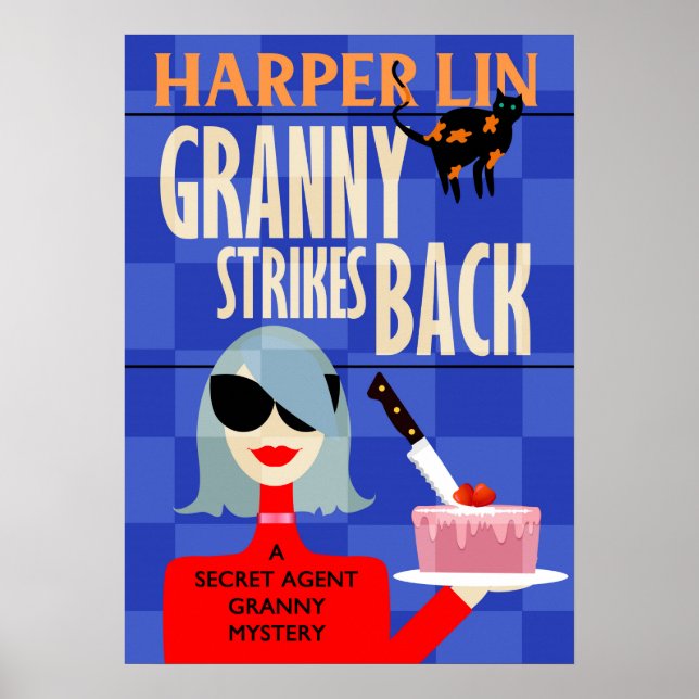 POSTER Granny Strikes Back by Harper Lin Book Cove (Front)