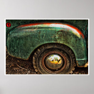 Poster - Grungy Old Truck
