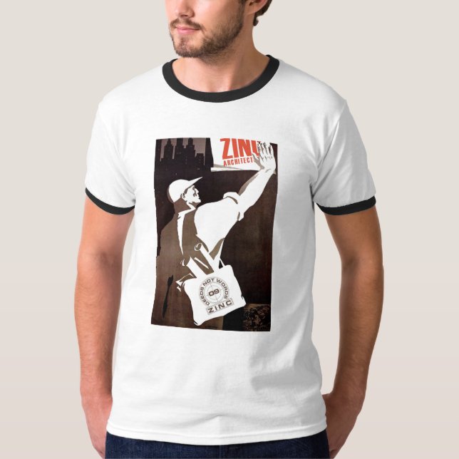 poster guy zinc propganda T-Shirt (Front)