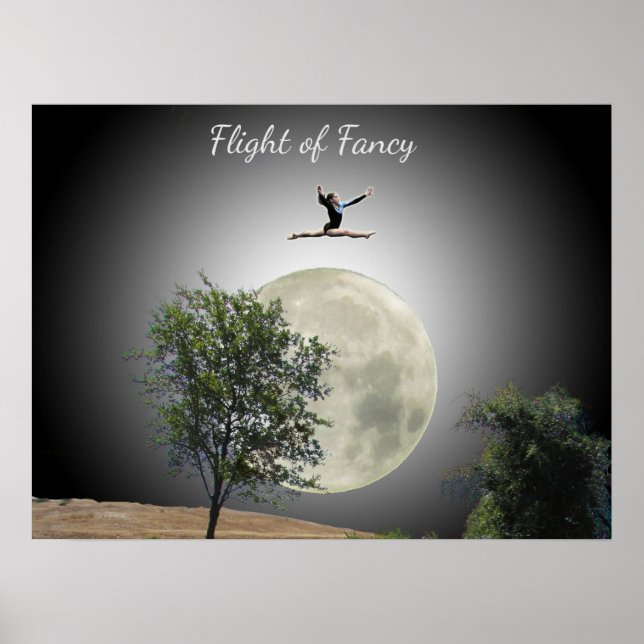 Poster - Gymnasts Flight of Fancy (Front)