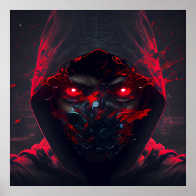 Poster hacker (Front)