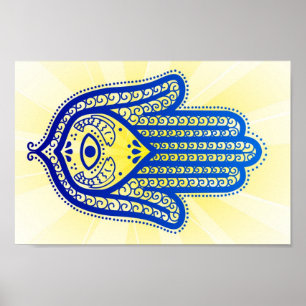 poster, hand or Fatima Poster