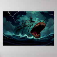 Poster"Hello from the Abyss"