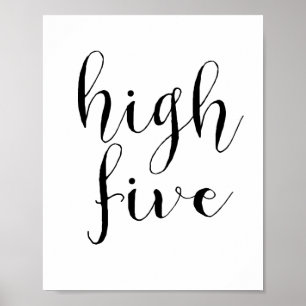 Poster High Five
