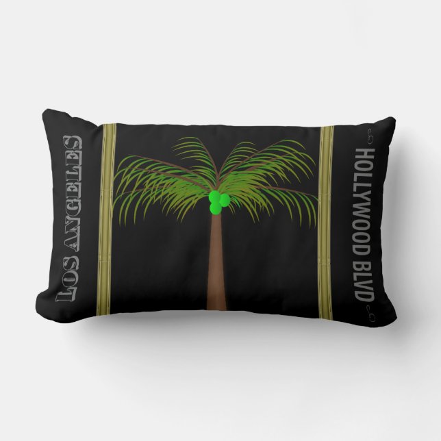 Poster Hollywood Blvd. Lumbar Pillow (Front)