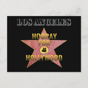 Poster Hollywood Blvd. Postcard