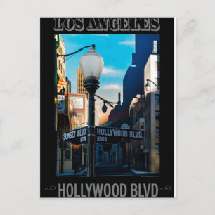 Poster Hollywood Blvd. Postcard