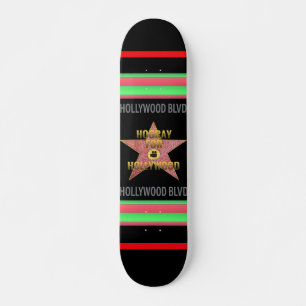 Poster Hollywood Blvd. Skateboard