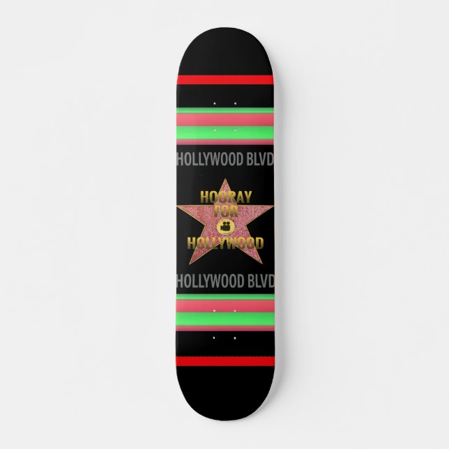 Poster Hollywood Blvd. Skateboard (Front)