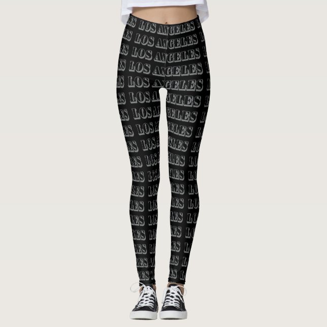 Poster Hollywood Blvd. Women's Leggings (Front)