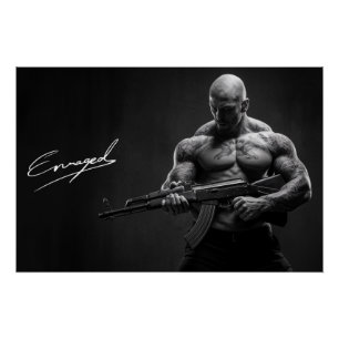 Poster Homme Enraged 06