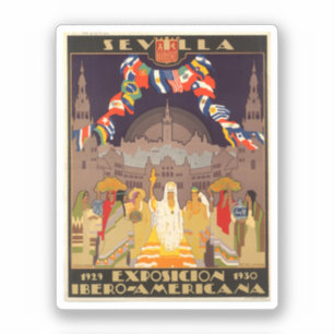Poster Ibero-American Exposition of 1929