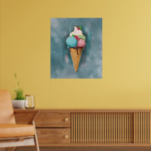 Poster  Ice cream