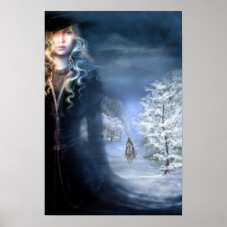 Poster ilustración "Fugitiva"  Sonia Verdu