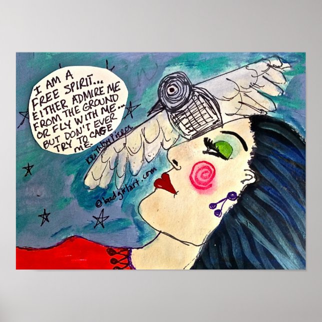 POSTER-I'M A FREE SPIRIT. POSTER (Front)