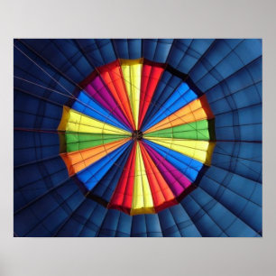 Poster Inside Hot Air Balloon
