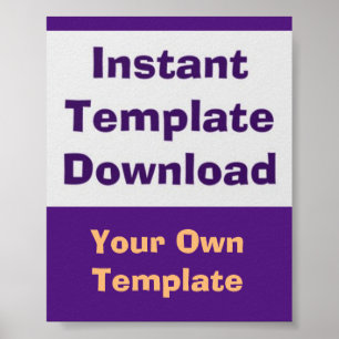 Poster Instant Download Template
