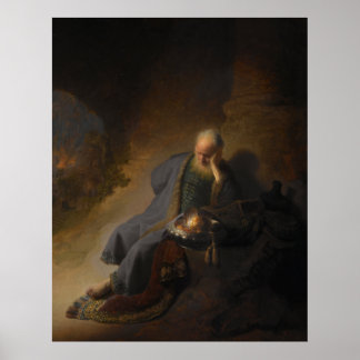 Poster Jeremiah Rembrandt