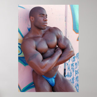 POSTER, Jermaine Bernard, relaxed Poster