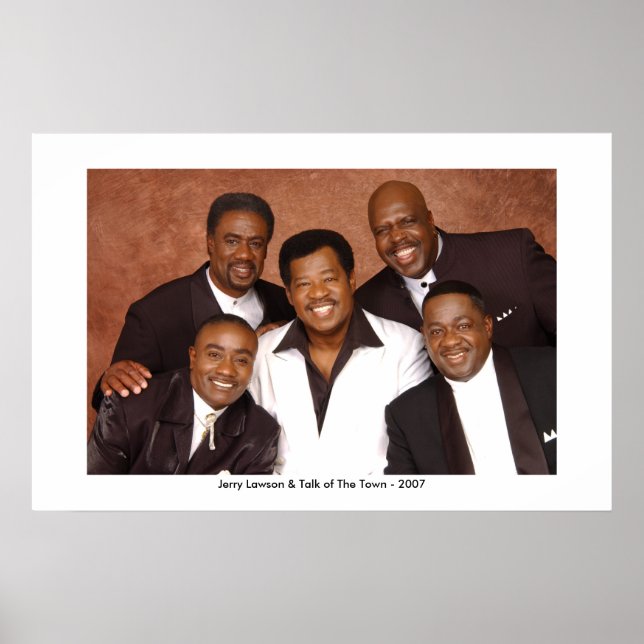 Poster - Jerry Lawson & Talk of The Town - 2007 (Front)