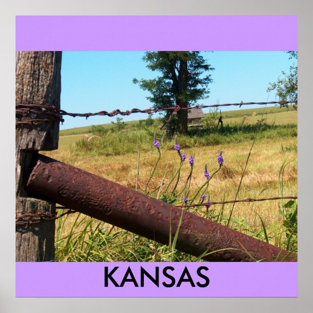 Poster/Kansas/Flint Hills Poster (Front)