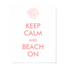 Poster - KEEP CALM BEACH