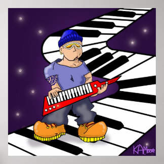 Poster "Keez" - by Kev Moore