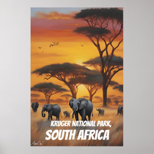 Poster   Kruger National Park   Art