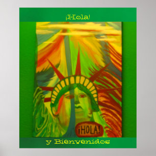 Póster - La Estatua de la Libertad - ¡Hola! Poster