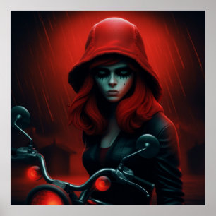 Poster La Rebelle in the Red Hat